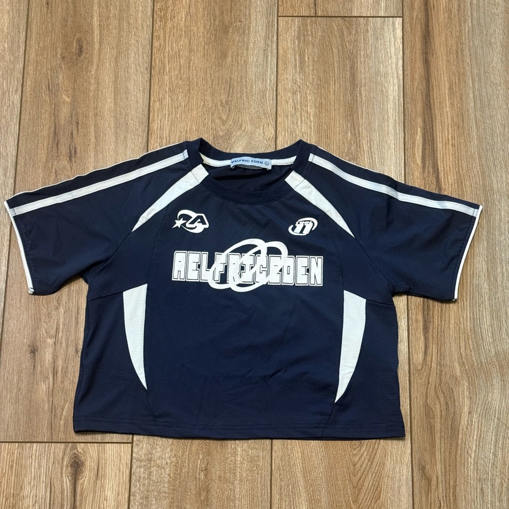 Aelfric Eden color blocking basic soccer jersey